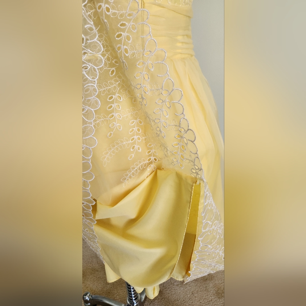 Convertible Strapless Eyelet Dress - Picture 11 of 16